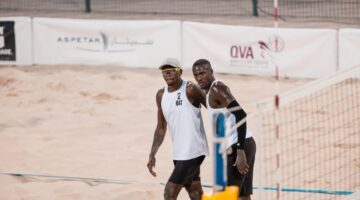 المنتخب القطري يتأهل لربع نهائي الجولة الآسيوية المفتوحة للكرة الطائرة الشاطئية