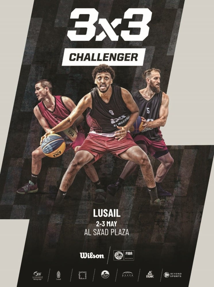 انطلاق "لوسيل 3×3 تشالينجر الدولية" للسلة