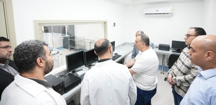 تجهيزات عالمية ورعاية متكاملة.. محافظ أسيوط يشهد التشغيل التجريبي لوحدة قسطرة القلب