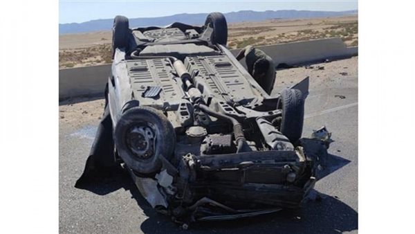 إصابة 3 أشخاص في حادث إنقلاب سيارة بزراعي سوهاج الغربي
