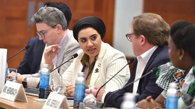 النائبة أميرة صابر تشارك في اجتماعات البنك الدولي وتفتتح جلسة مبادرة شباب البرلمانيين العالمية