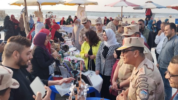 القومي للأشخاص ذوي الإعاقة ينظم معرضا للمنتجات في دمياط