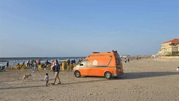 مصرع شابين غرقًا بشواطئ رأس البر