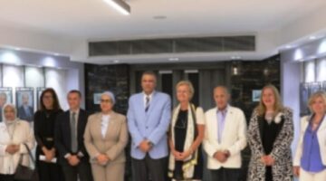 محافظ أسوان يلتقي وفد بعثة الاتحاد الأوروبي والقومي للمرأة
