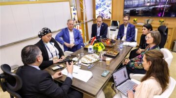 أحمد يوسف يلتقي الرئيس التنفيذى للهيئة السعودية للسياحة ويعقد عدة اجتماعات مهنية على هامش ATM