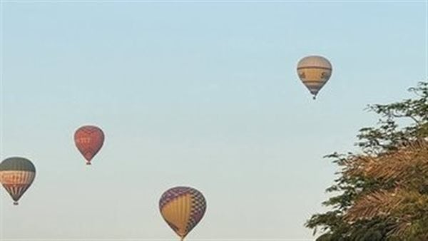 بسبب سوء الأحوال الجوية.. إلغاء رحلات البالون الطائر في الأقصر