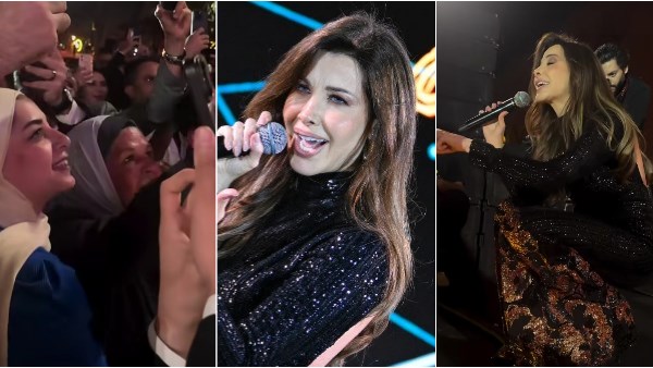 من نظرة.. نانسي عجرم تتفاعل مع سيدة بالغناء
