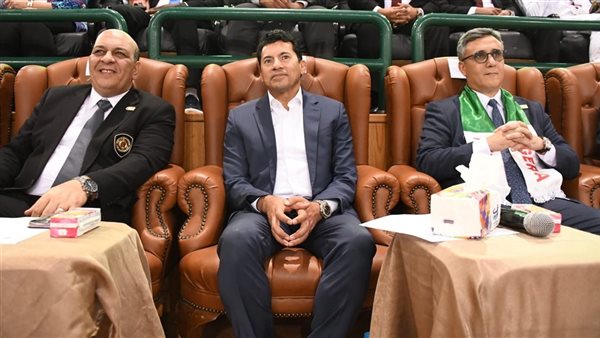 وزير الرياضة يشهد افتتاح البطولة الأفريقية التاسعة للووشو كونغ فو