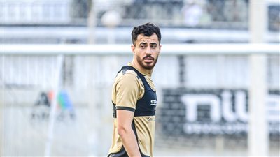 الونش يشارك في تدريبات الزمالك الجماعية استعدادًا لمواجهة البنك الأهلي في الدوري