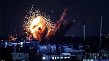 غارات إسرائيلية على مناطق متفرقة في خان يونس