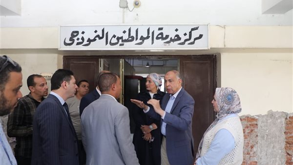 محافظ المنيا يتفقد أعمال تطوير المركز التكنولوجي بأبوقرقاص