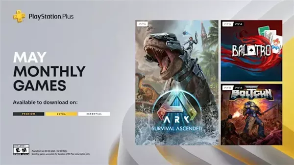ألعاب بلاي ستيشن بلس الشهرية لشهر مايو تشمل Balatro وArk: Survival Ascended