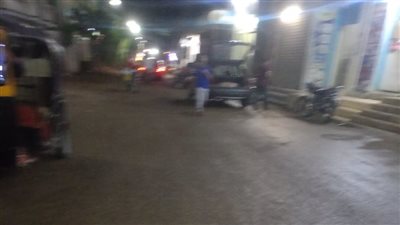 سقوط أمطار غزيرة على محافظة الفيوم