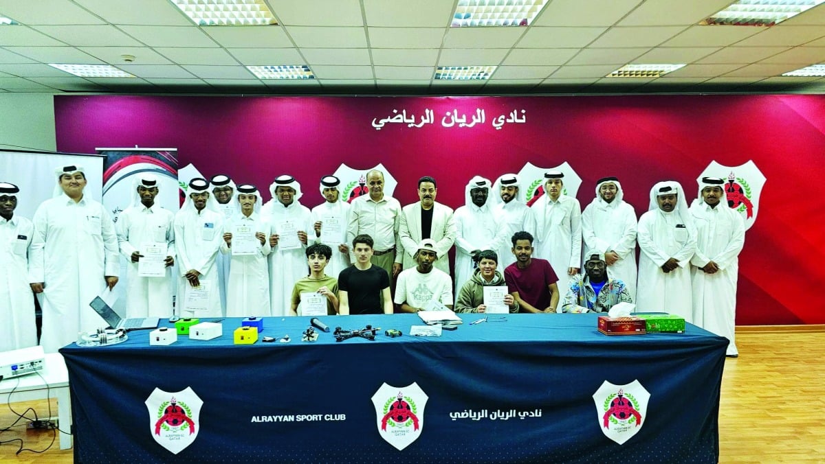 شبابي الريان ينظم ورشة «الابتكارات العلمية»