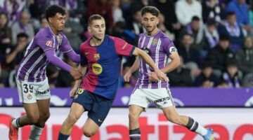 برشلونة يفلت من هزيمة أمام بلد الوليد
