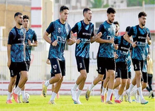 الزمالك يختتم استعداداته لمواجهة البنك الأهلي في الدوري المصري الزمالك يختتم استعداداته لمواجهة البنك الأهلي في الدوري المصري