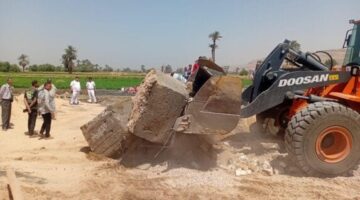 ضمن الموجة 25 لإزالة التعديات.. محافظ سوهاج يعلن إزالة 152 حالة تعدٍ خلال أسبوع