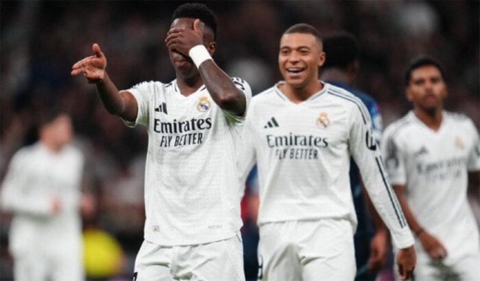 «فينيسيوس ومبابي» يقودان تشكيل ريال مدريد ضد سيلتا فيجو في الدوري الإسباني