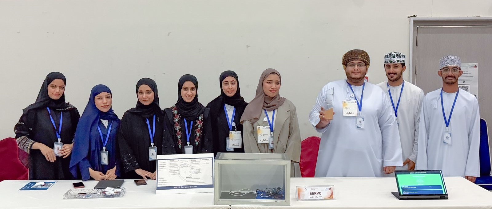 شركة طلابية تنجح في ابتكار جهاز ذكي لتتبع حاويات النقل
