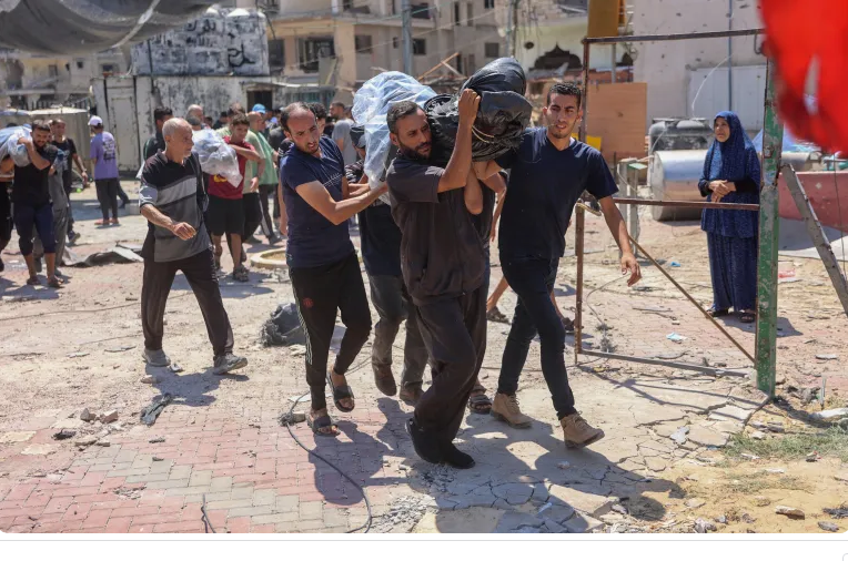 غزة تحت الإبادة الجماعية: قصف وتجويع واستشهاد الاطفال والنساء