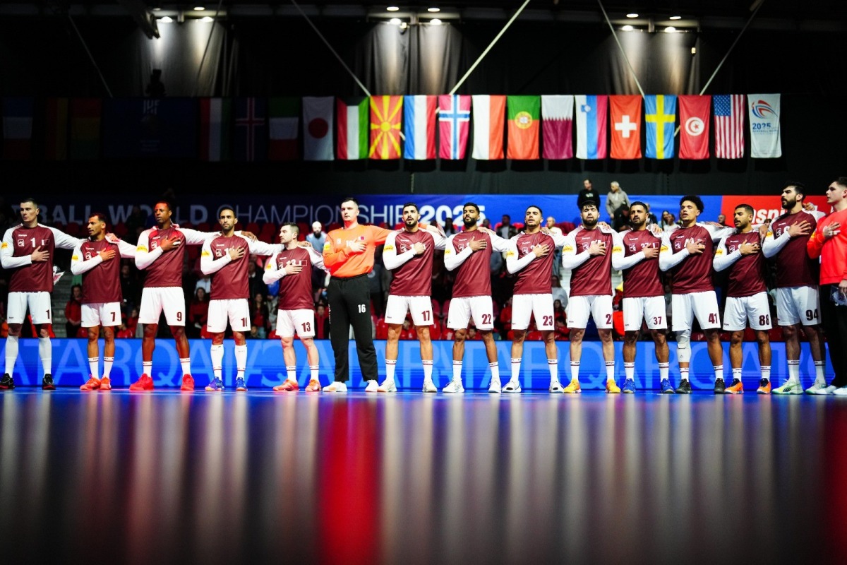 المنتخب القطري لكرة اليد يستهل مشواره في كأس العرب بمواجهة نظيره السعودي غداً