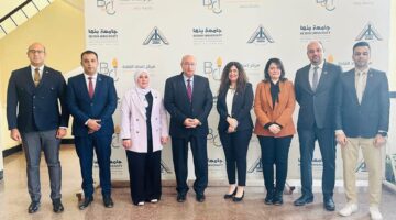 وفد تنسيقية شباب الأحزاب والسياسيين يزور مركز إعداد القادة بجامعة بنها لبحث سبل التعاون