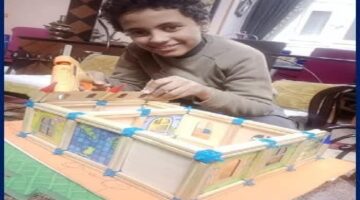 أحمد توفيق ابن قنا الأول على مستوى الجمهورية في مسابقة المبتكر الصغير
