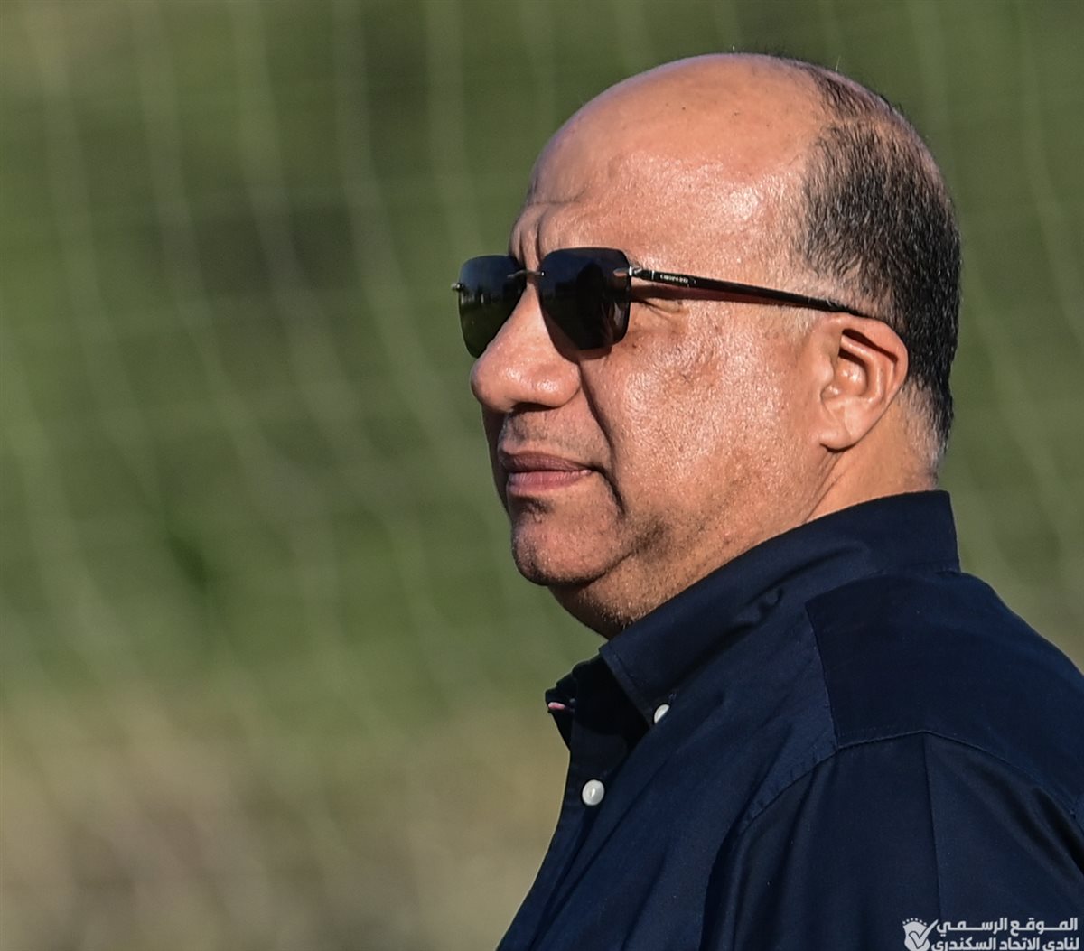 محمد مصيلحي يؤازر فريق الاتحاد السكندري قبل مباراة زد بالدوري الممتاز