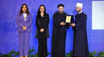 وزيرة التنمية المحلية تشارك في حفل تكريم مايا مرسي لفوزها بمسابقة أهل الخير 2025