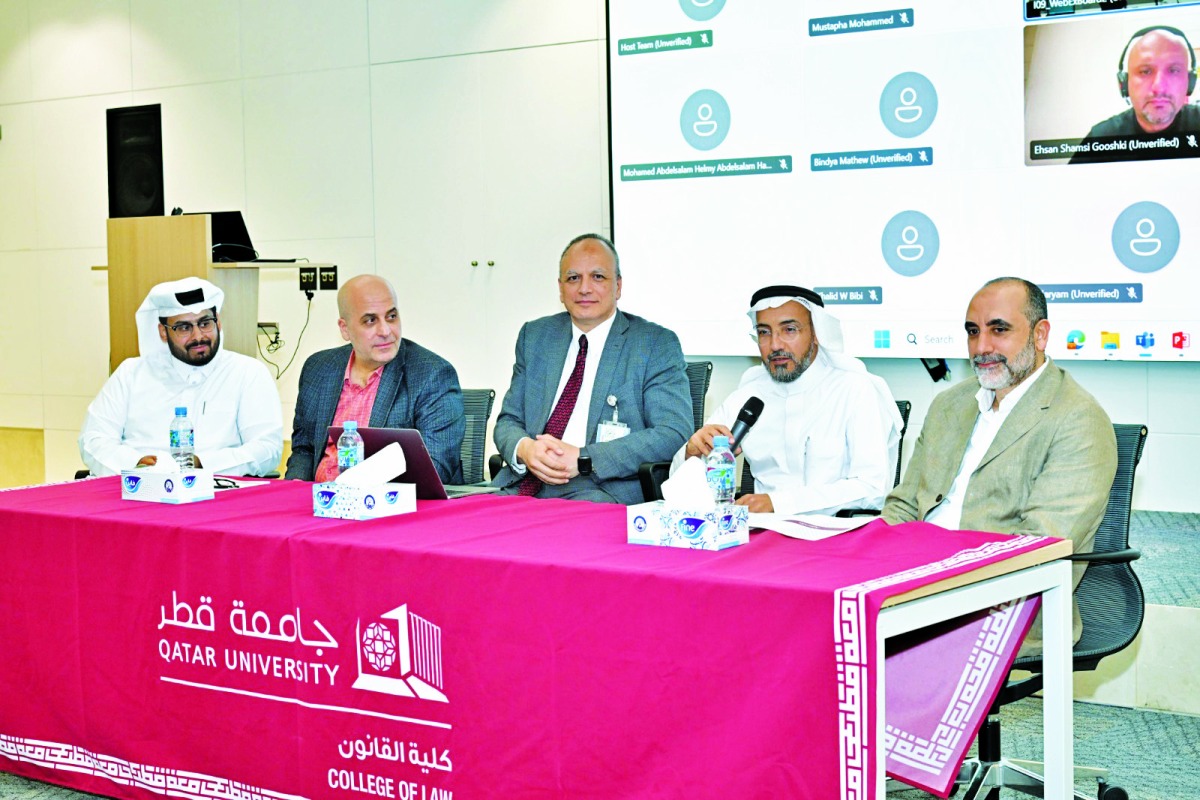 جامعة قطر تناقش التحديات القانونية في القطاع الصحي