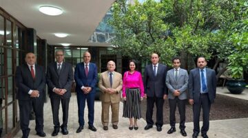 وزير الري يلتقى بالأمير الحسن بن طلال لبحث تعزيز التعاون فى مجال المياه