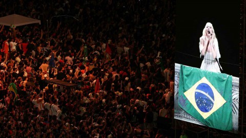 إحباط هجوم بالقنابل خلال حفلة ليدي غاغا في البرازيل