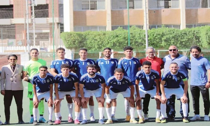 صعود منتخب جامعة سوهاج لكرة القدم للمستوى الأول بعد فوزه على السادات في دورة الشهيد الرفاعي 52
