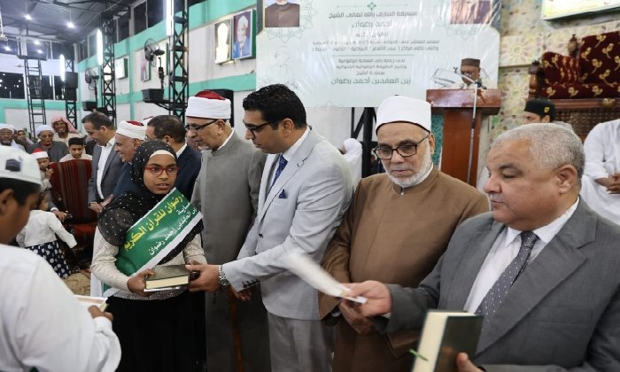 بحضور نائب محافظ الأقصر.. احتفالية لتكريم الناجحين في مسابقة الشيخ أحمد رضوان السنوية