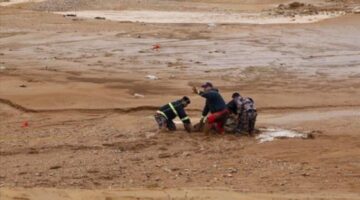 مقتل بلجيكية وابنها في السيول جنوب الأردن