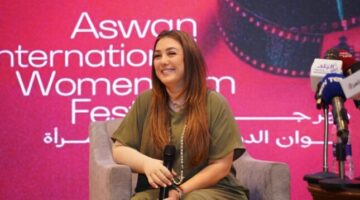 كندة علوش تتحدث عن مشوارها وعلاقتها بزوجها في مهرجان أسوان لأفلام المرأة