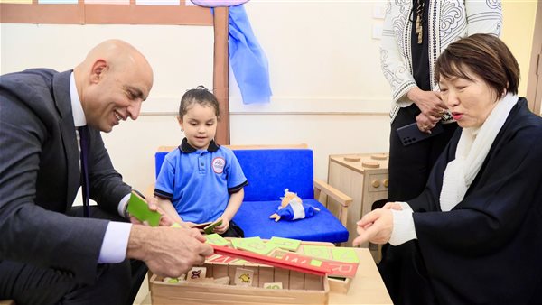 تفاصيل زيارة وزيرى التعليم المصري واليابانى للمدرسة المصرية اليابانية بحدائق أكتوبر