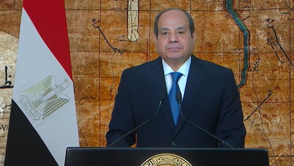 الرئيس السيسي يوفد مندوبًا للتعزية