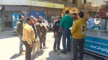 حملة متكاملة لتحقيق الانضباط بشوارع مدينة دمياط