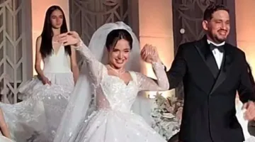 بالصور.. شاهد اللقطات الأولى من حفل زفاف رنا رئيس