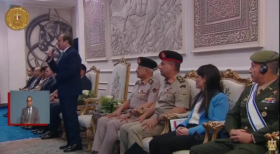 الرئيس السيسي يعلن افتتاح بطولة العالم العسكرية للفروسية