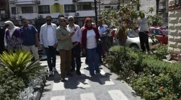 بالتفاصيل.. محافظ بورسعيد يتابع أعمال تطوير ورفع كفاءة حديقة «الأمل»