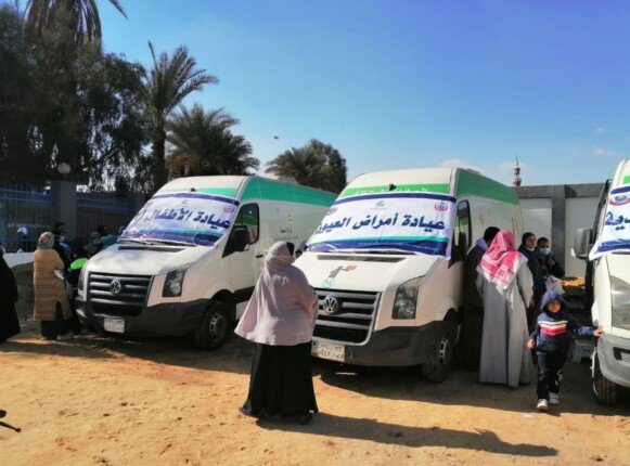 قافلة حياة كريمة الطبية