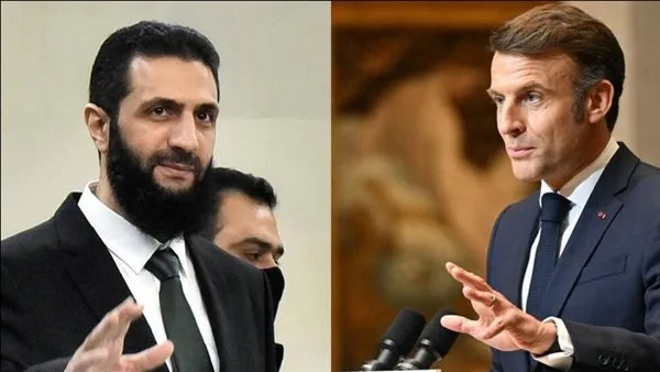 ماكرون يستقبل الشرع في قصر الإليزيه