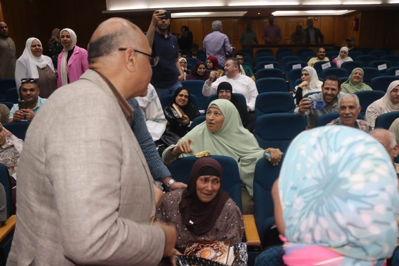 فرحة حاجة بفوزها بقرعة الحج