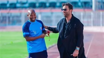 تدريبات تأهيلية لثنائي الزمالك على هامش مران اليوم استعدادًا للمشاركة في المباريات