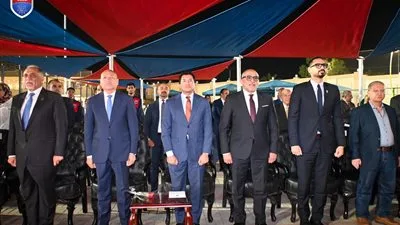 وزير الرياضة ومحافظ القاهرة ورئيس نادي الزهور يفتتحون 9 ملاعب بفرع مدينة نصر