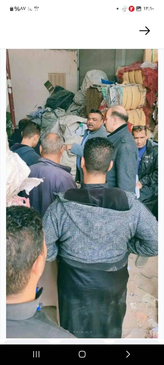 محافظ الإسكندرية فى زيارة إلى صومعة  كينج مريوط و يتابع  توريد الاقماح المحلية