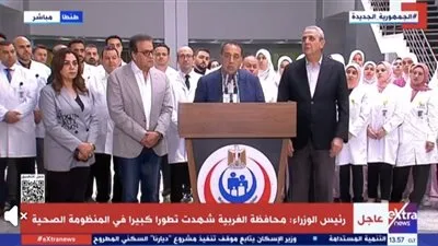 مدبولي: محافظة الغربية شهدت تطورًا كبيرًا في المنظومة الصحية