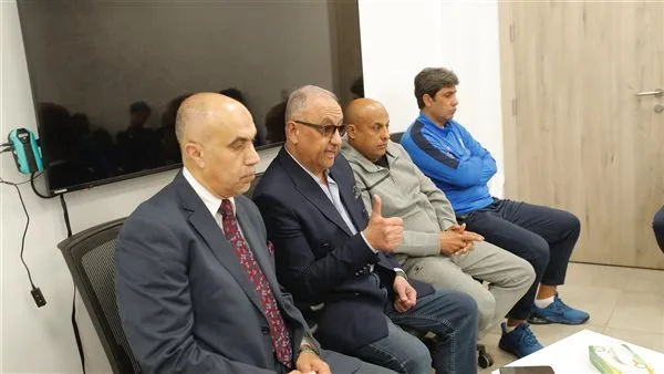 تفاصيل جلسة أشرف نصار مع لاعبي البنك وطارق مصطفى قبل مواجهة بيراميدز
